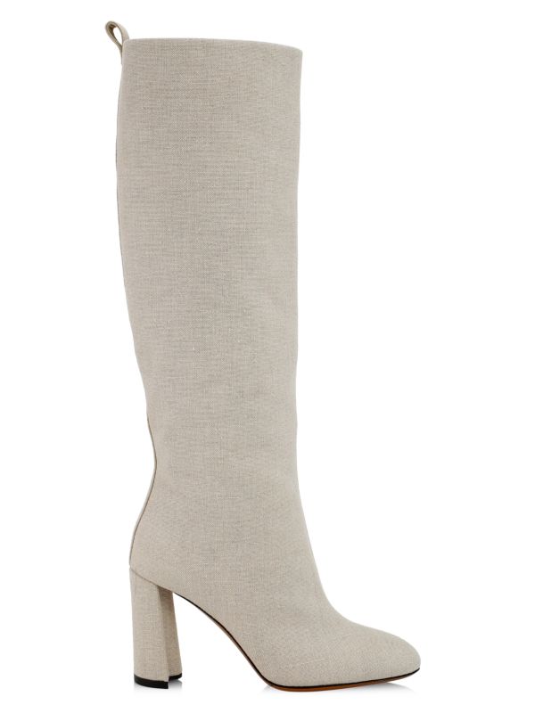 Co Co-Tall Burlap Knee-High Boots